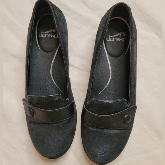 Dansko Metallic Olena Loafers 39 - Picture 7 of 8